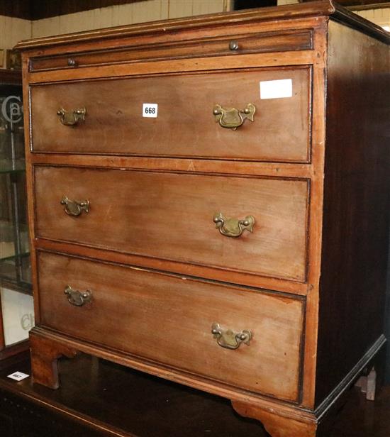 Small three drawer chest